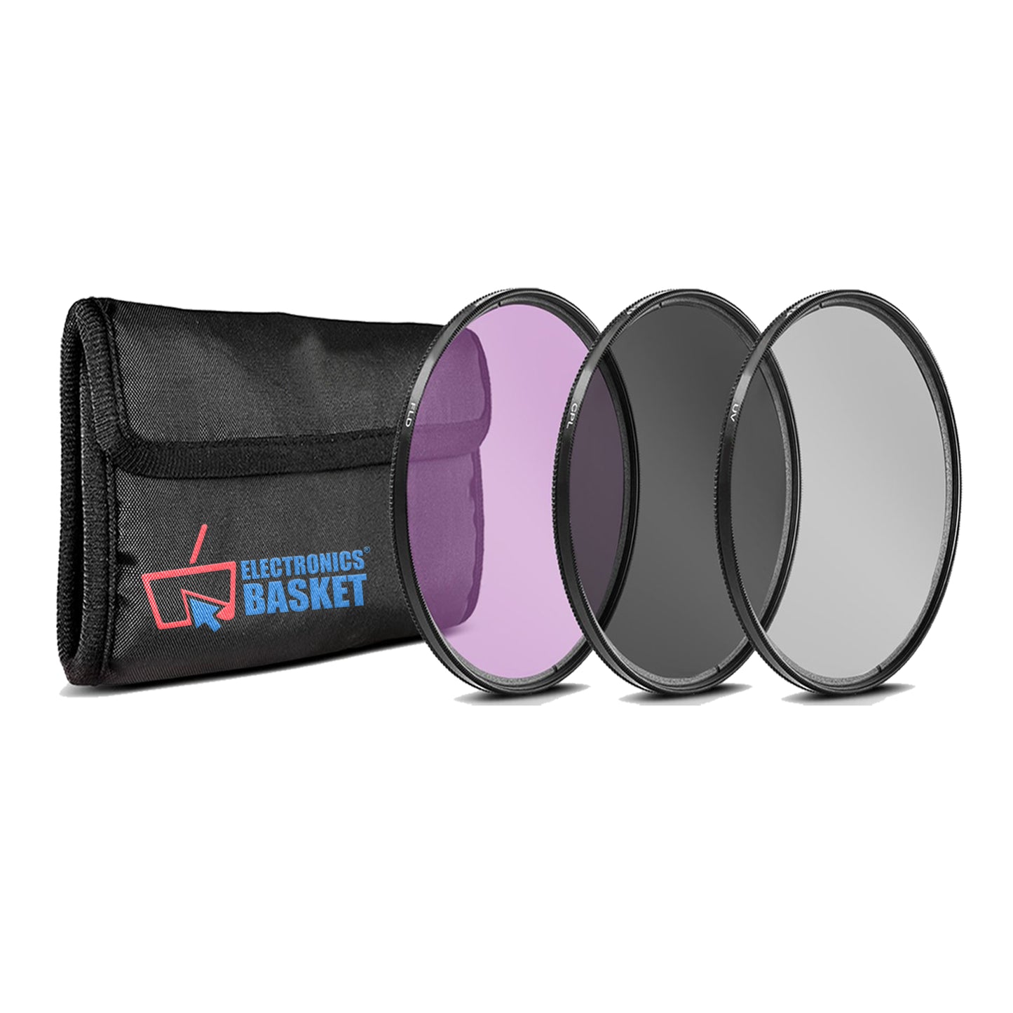 Electronics Basket Camera Lens Filter Kit